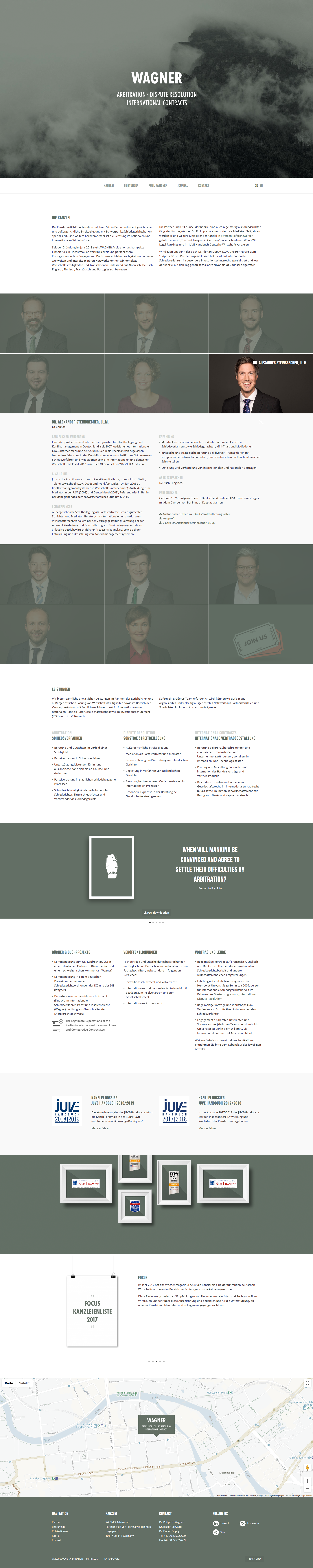 Variante B Case Relaunch von Wagner Arbitration