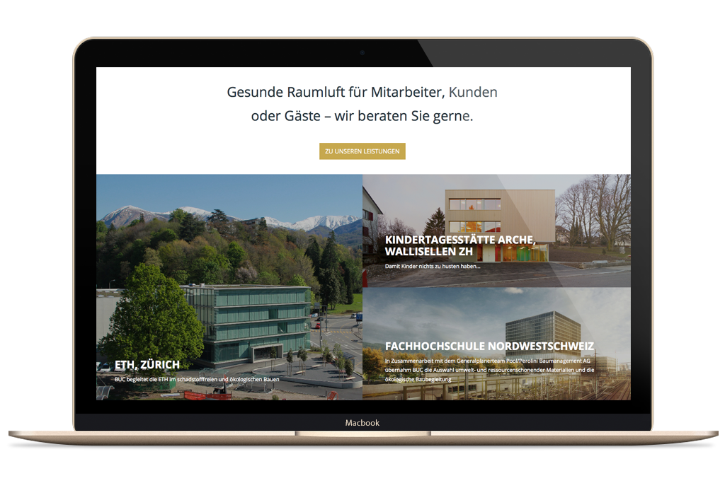 Variante B Case Relaunch bei der Bau- und Umwelthygiene AG