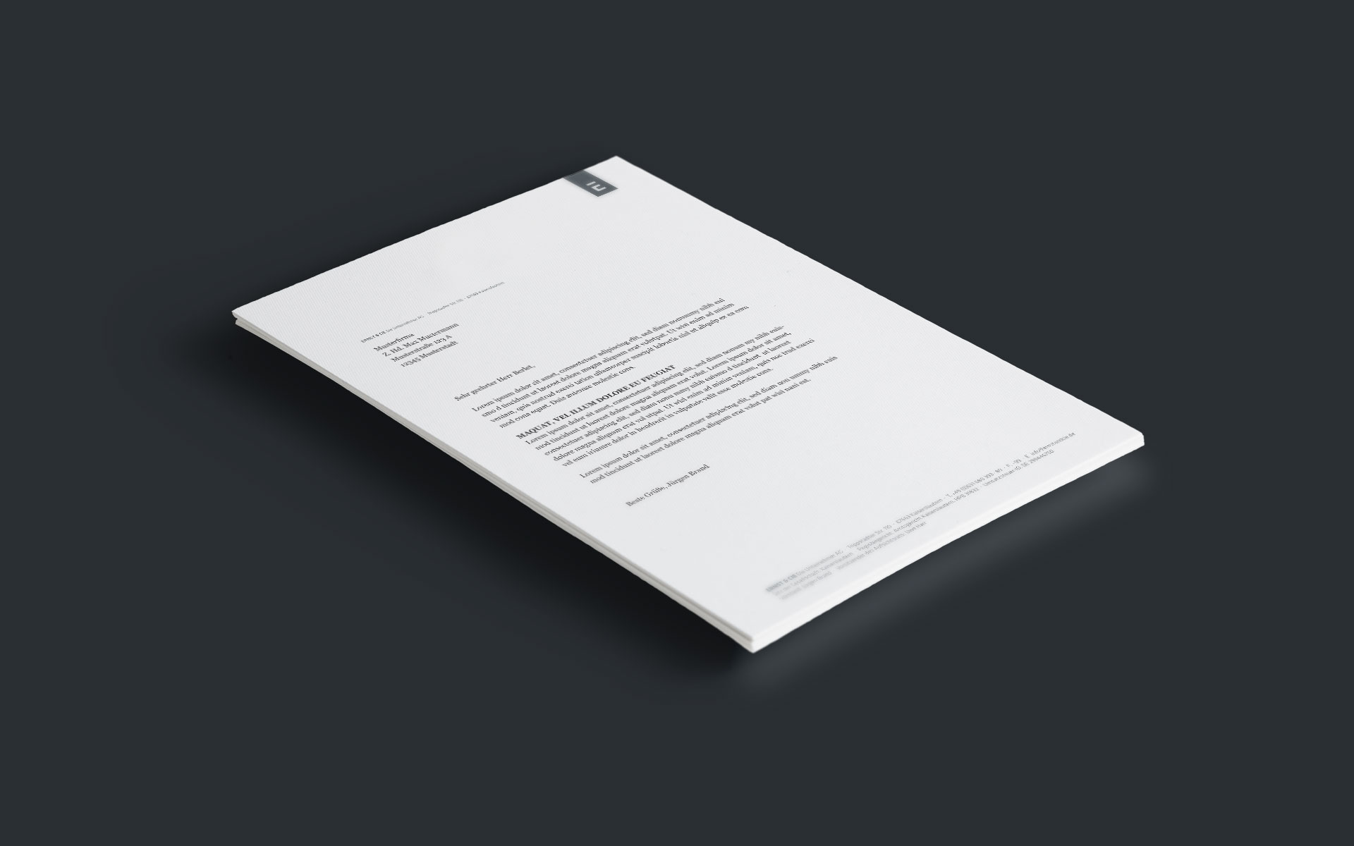 Variante B Case Launch der Website für Ernst & Cie – Die Unternehmer AG