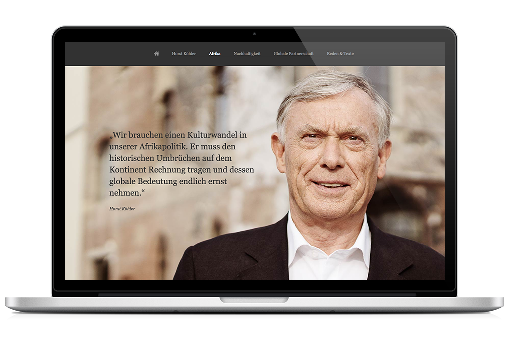 Variante B Case Bundespräsident a.D. Prof. Dr. Horst Köhler – Offizielle Website