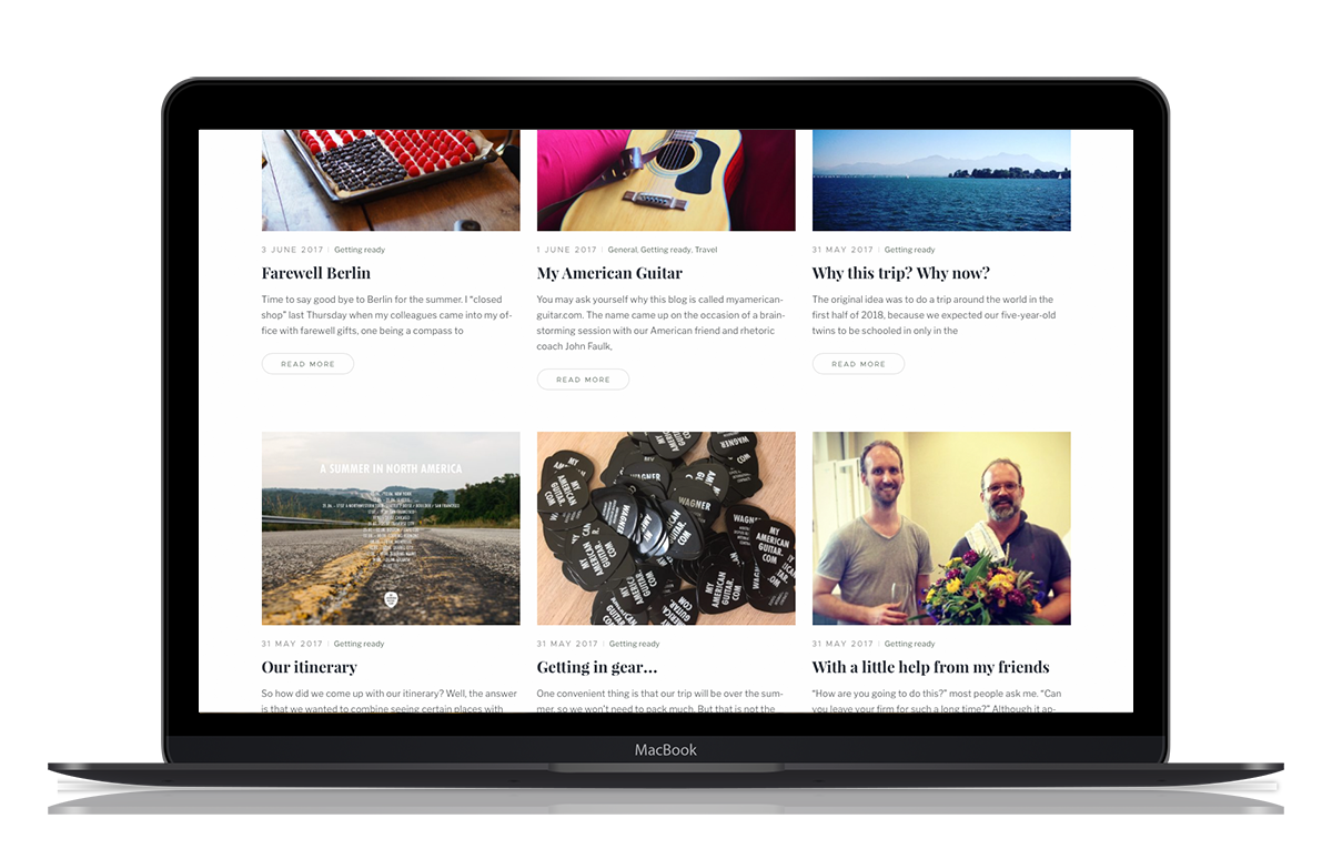 Variante B Case My American Guitar – Travel Blog