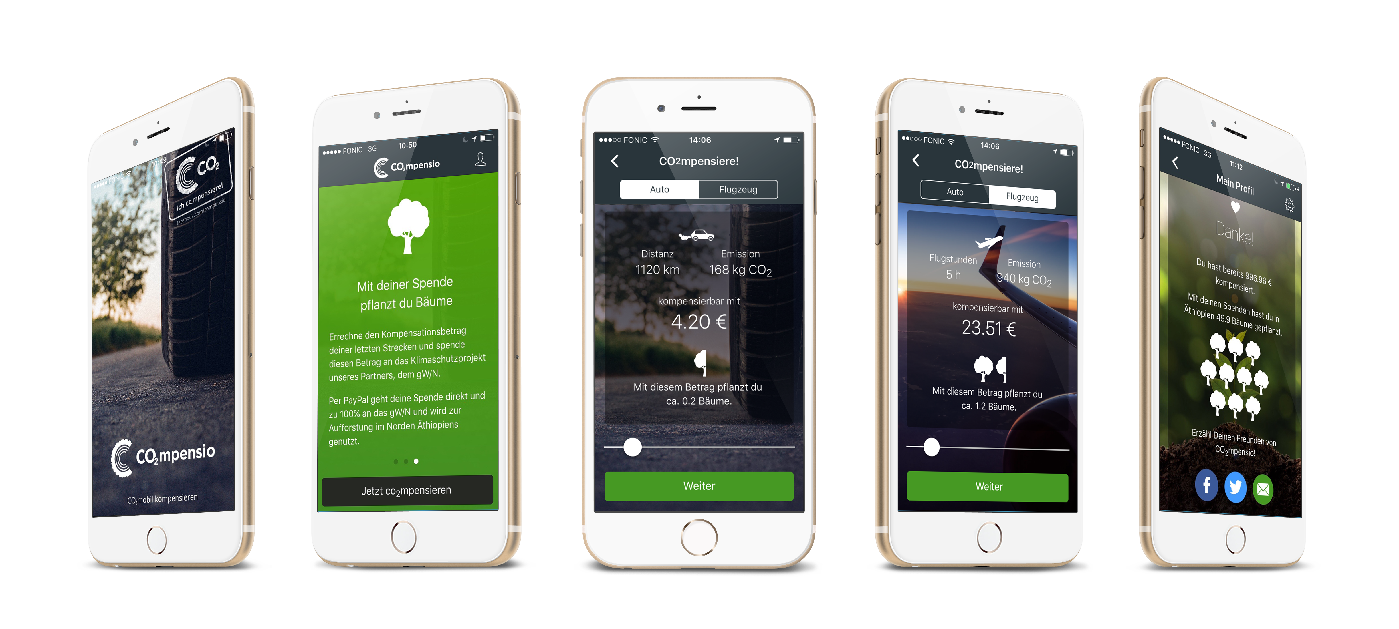 Variante B Case Konzeption und Umsetzung der weltweit ersten App zur CO2-Kompensation
