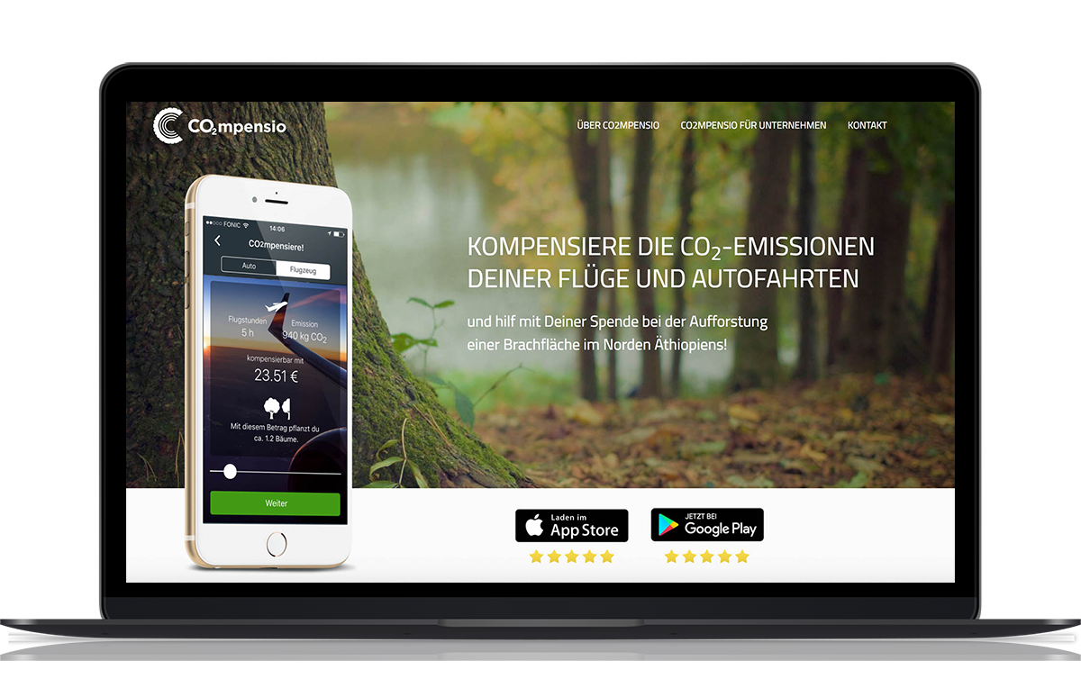 Variante B Case Konzeption und Umsetzung der weltweit ersten App zur CO2-Kompensation